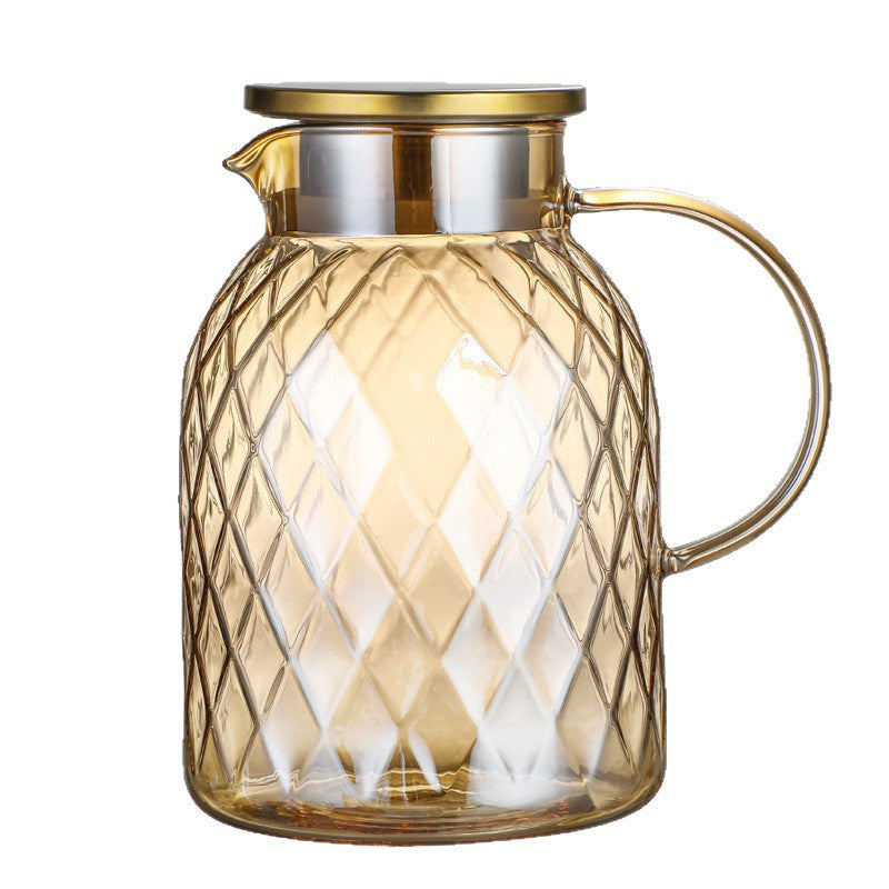 Golden Hour Glass Pitcher
