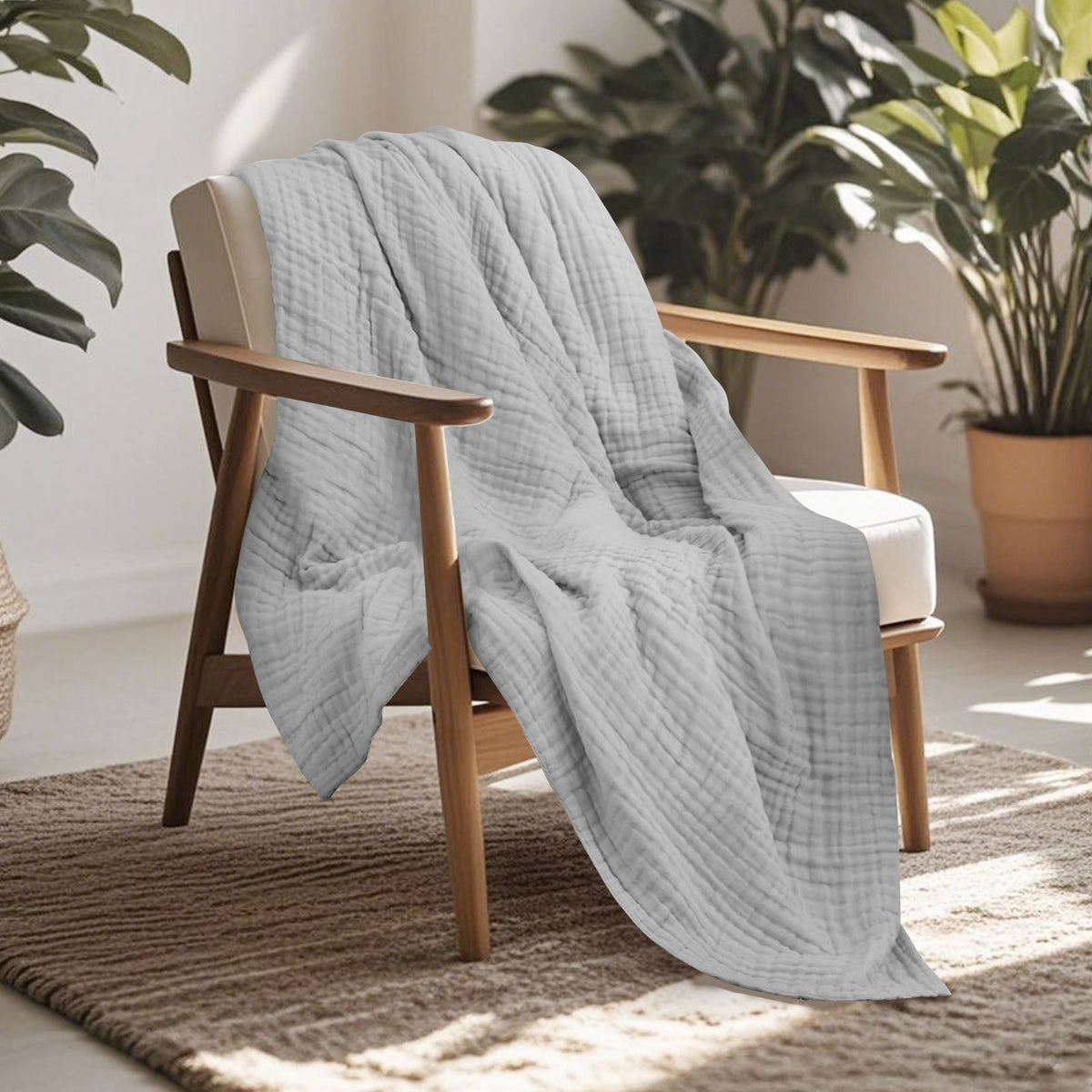 Cotton gauze blanket, noon rest blanket