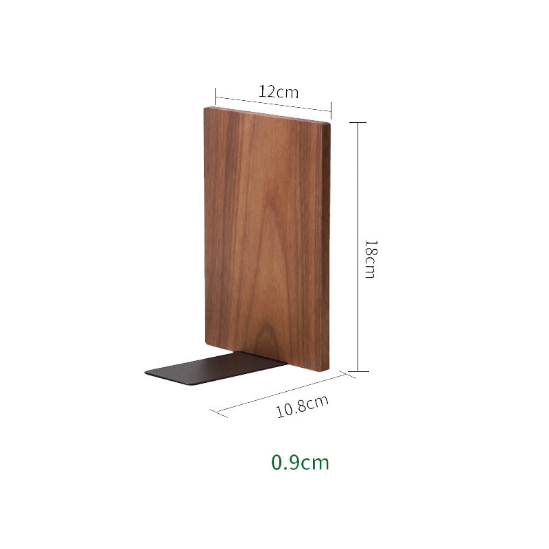 Black Walnut Bookstand Wooden Bookstand Solid Wood Bookstand Wooden Bookend