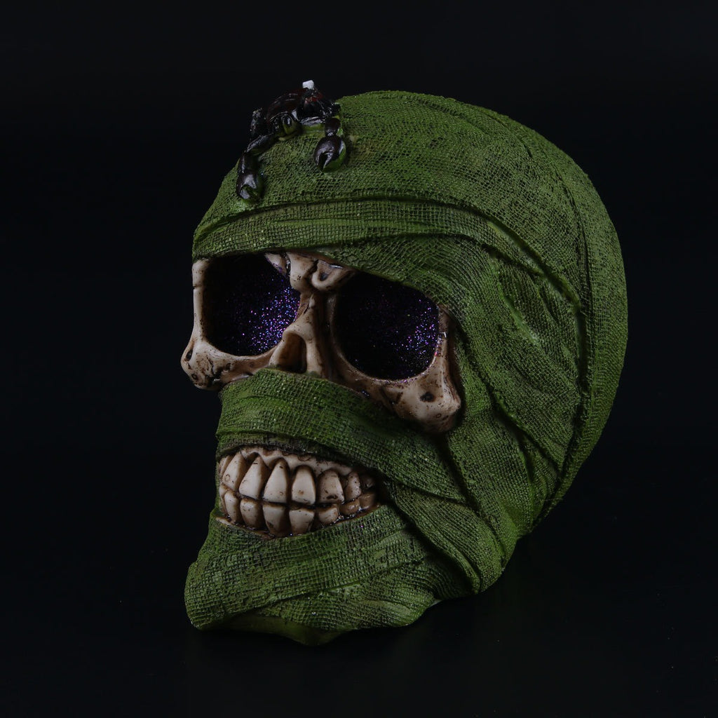 Facial tissue resin skull decorative home ornaments
