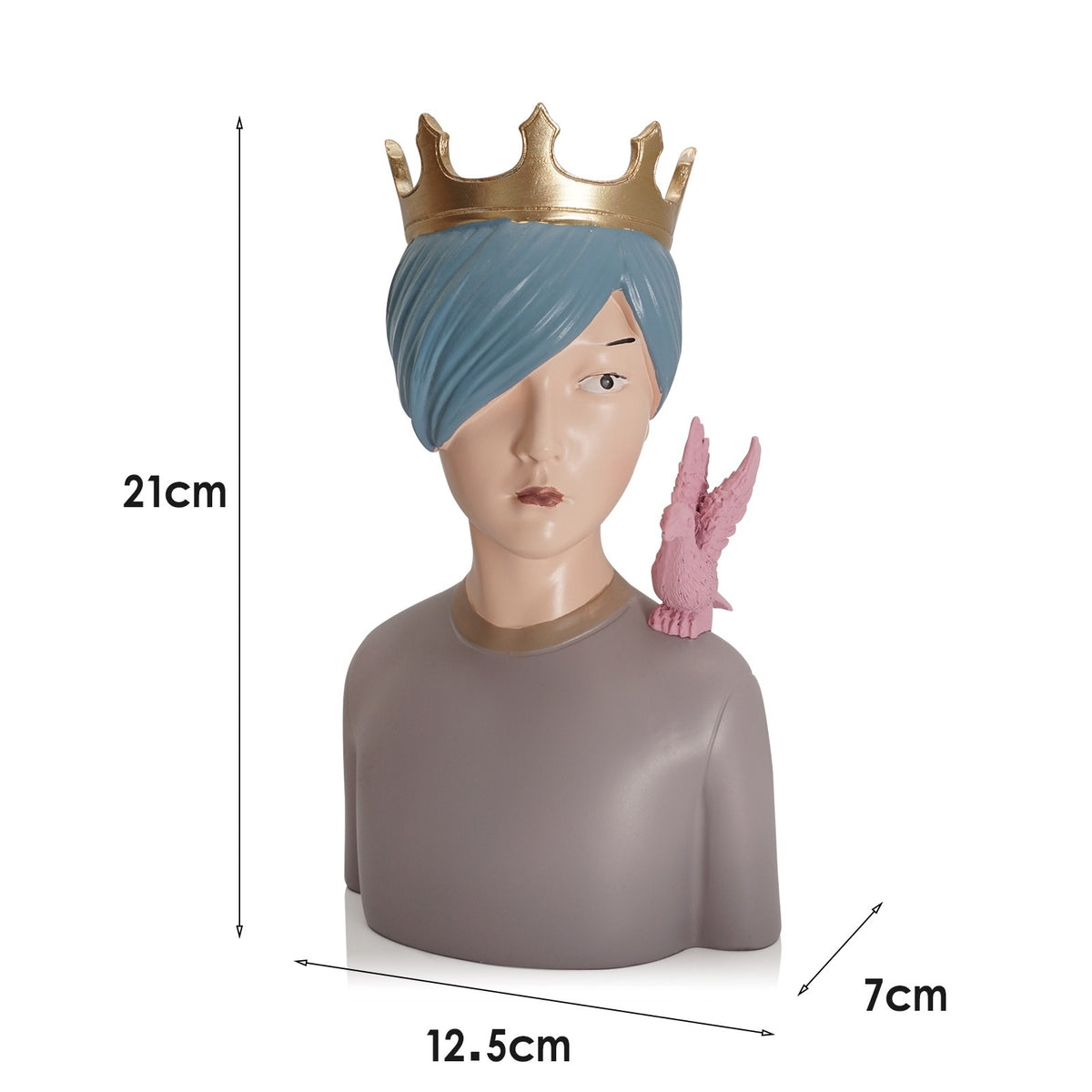Minimalist flowerpot boy home decoration ornaments