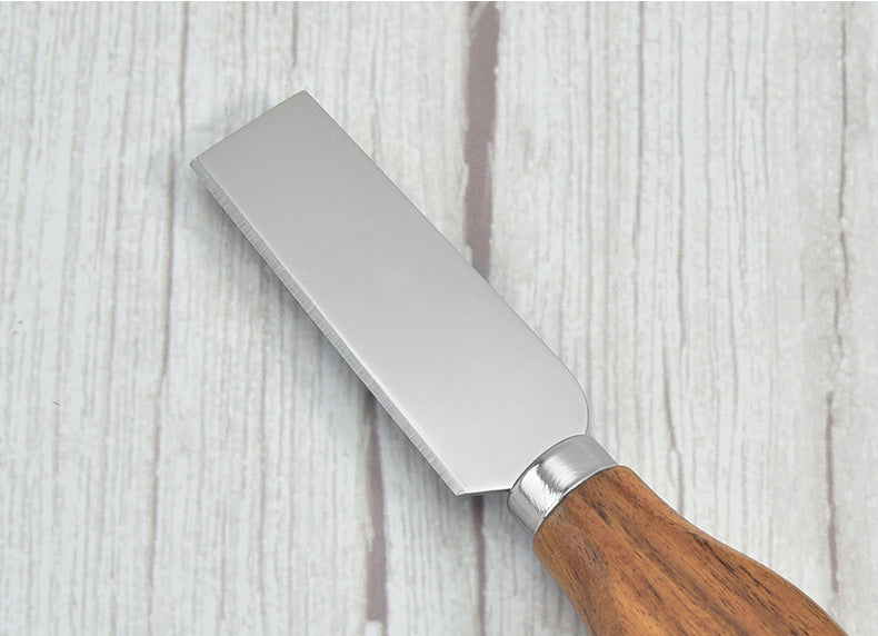 Stainless Steel Acacia Wooden Handle Gift Set Cheese Cheese Knife 6 Piece Cheese Knife Set