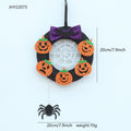Halloween Pumpkin Skull Decoration Wreath Vine Ring Festival Hanging Ornament Decorative Props