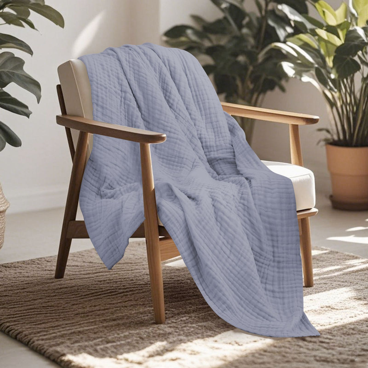 Cotton gauze blanket, noon rest blanket