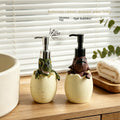 Creative Dinosaur Egg Hatching Squeeze Bottle, Empty Liquid Container for Shampoo, Shower Gel, Soap Dispenser, Bathroom Refill Bottle