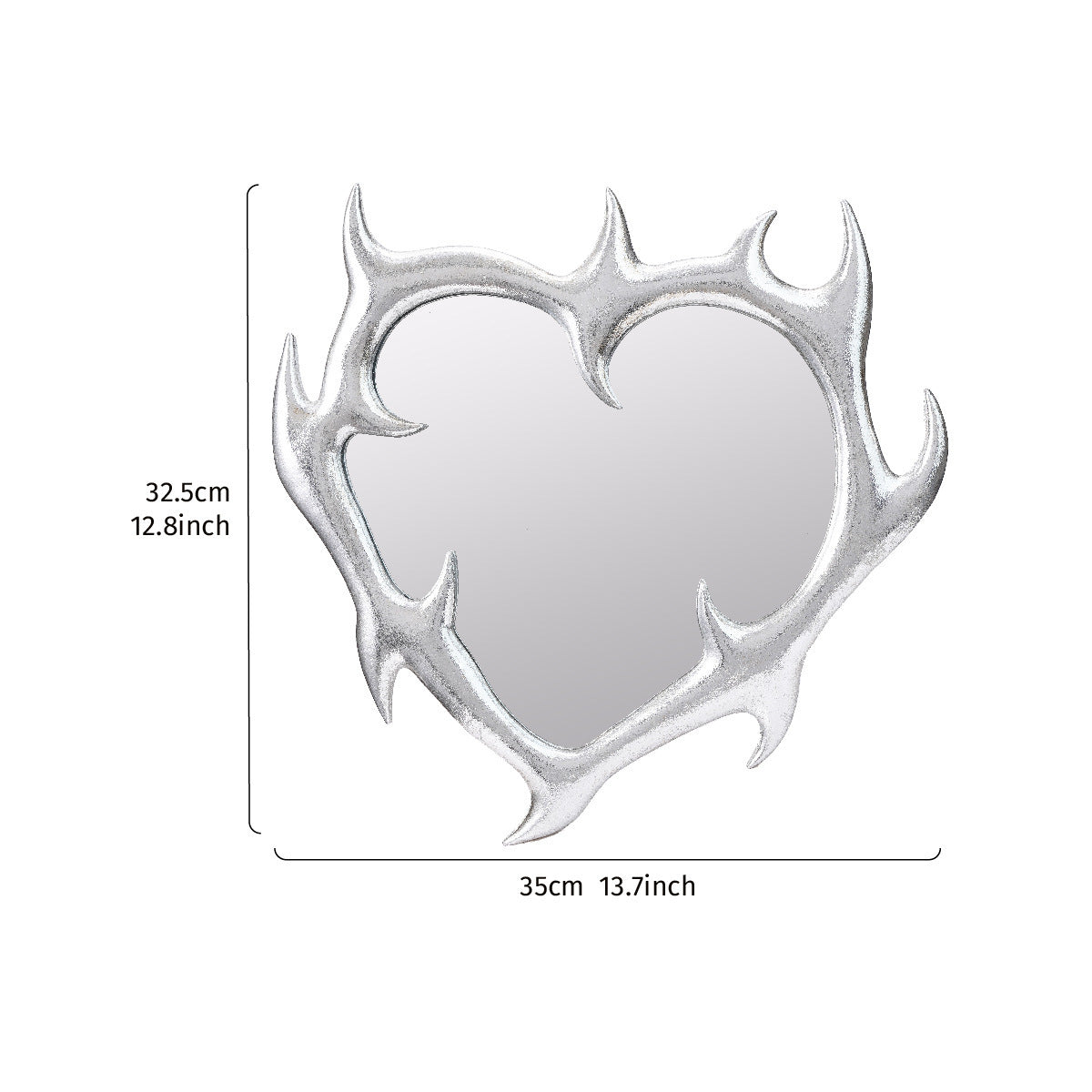 Flame Love Hanging Mirror