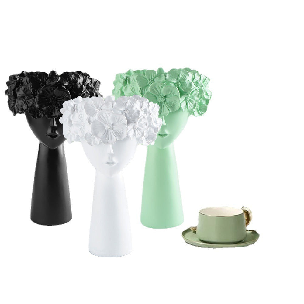 Home minimalist succulent flowerpot decorative ornaments