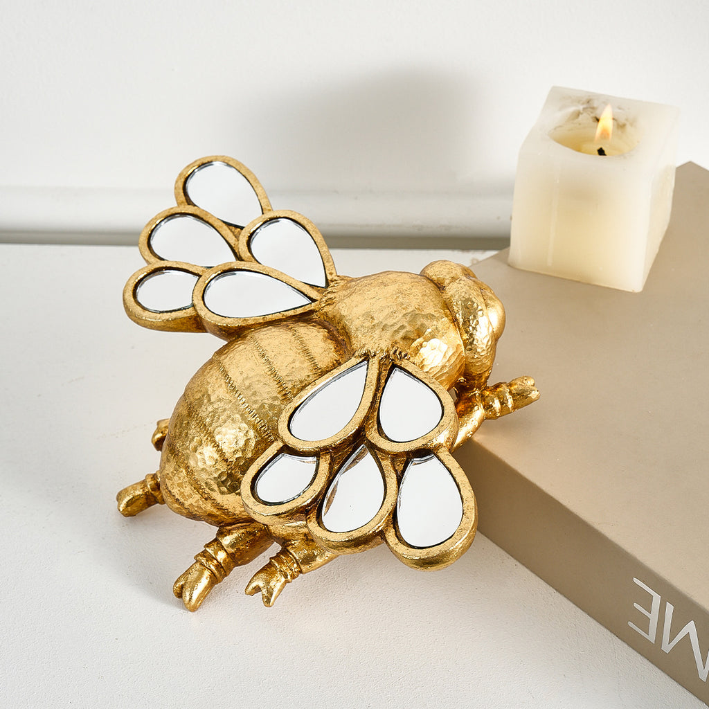 Insect shaped decorative mirror
