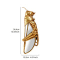 Golden mirror locust pendant