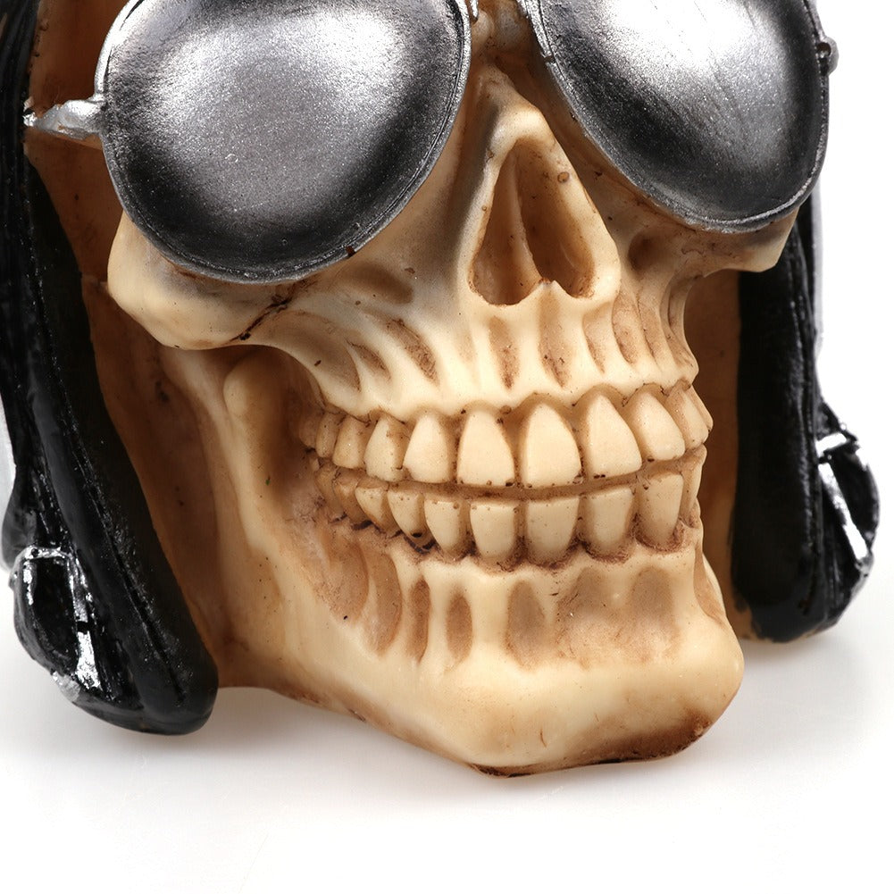 Helmet skull decoration home resin ornaments