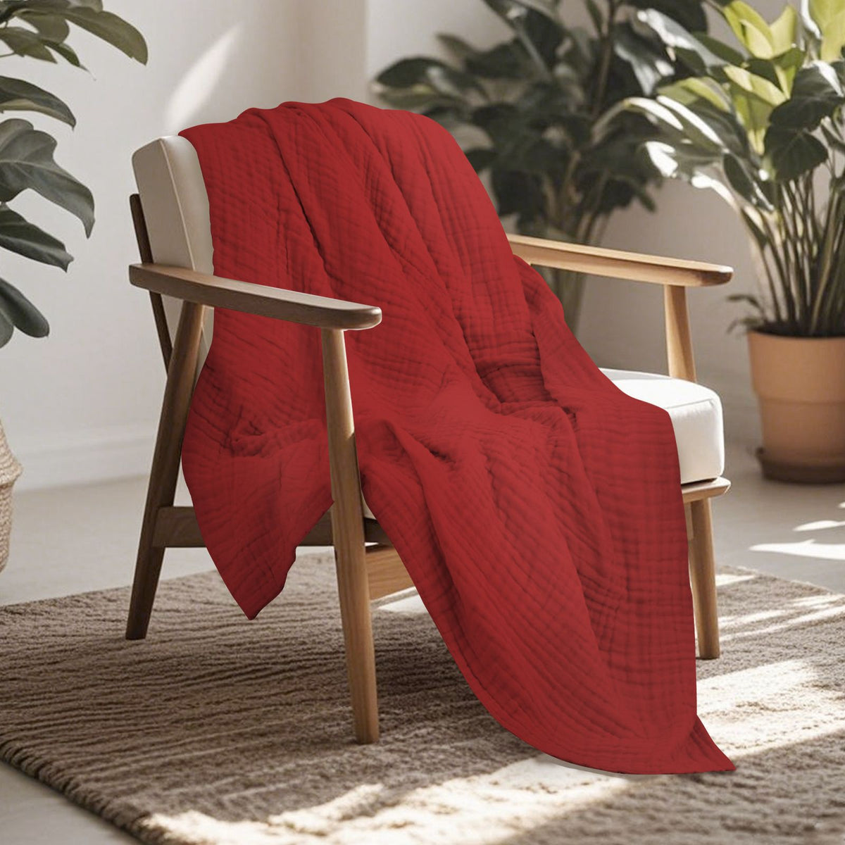 Cotton gauze blanket, noon rest blanket