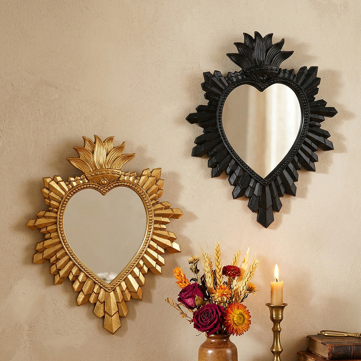 Love dressing mirror hanging mirror