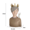 Minimalist flowerpot boy home decoration ornaments