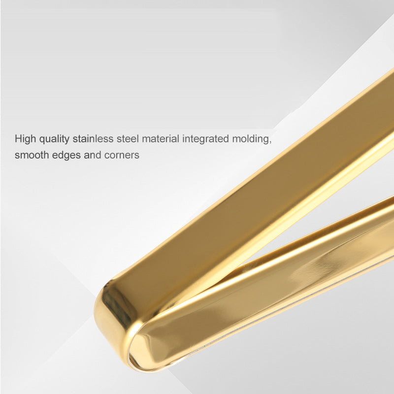 Golden Serving Tongs