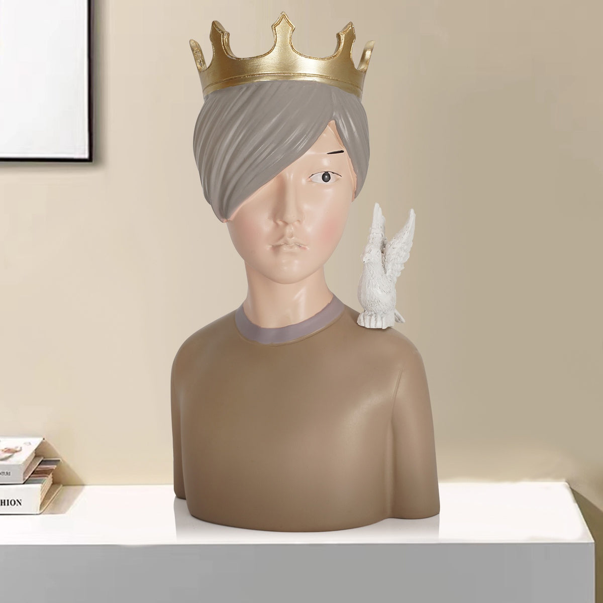 Minimalist flowerpot boy home decoration ornaments