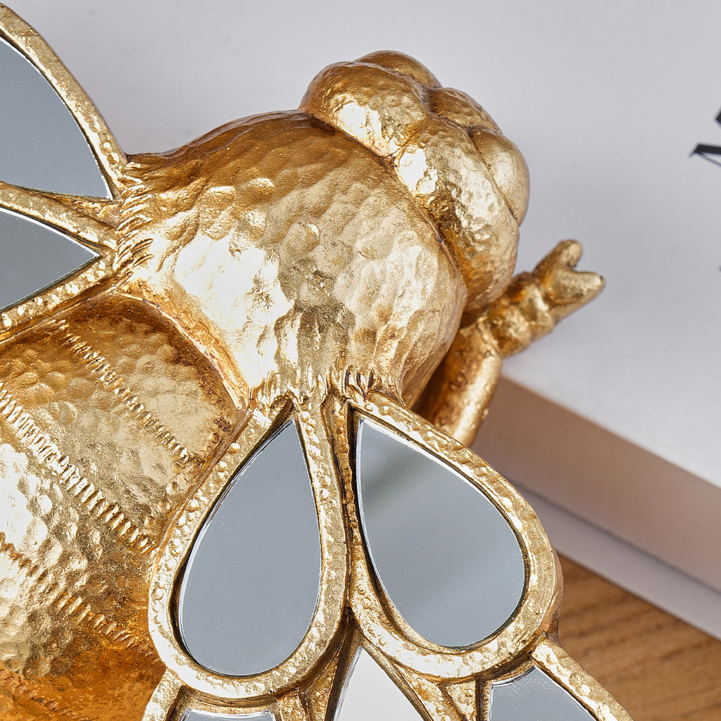 Insect shaped decorative mirror