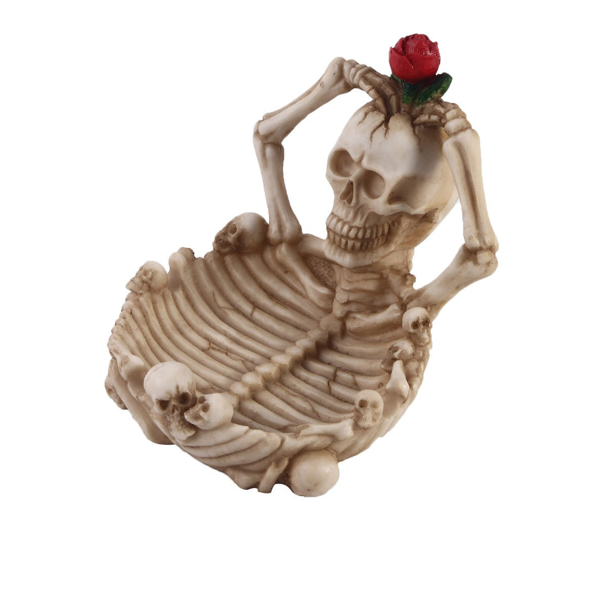 Ashtray Skeleton Resin Craft Skeleton Home Decoration