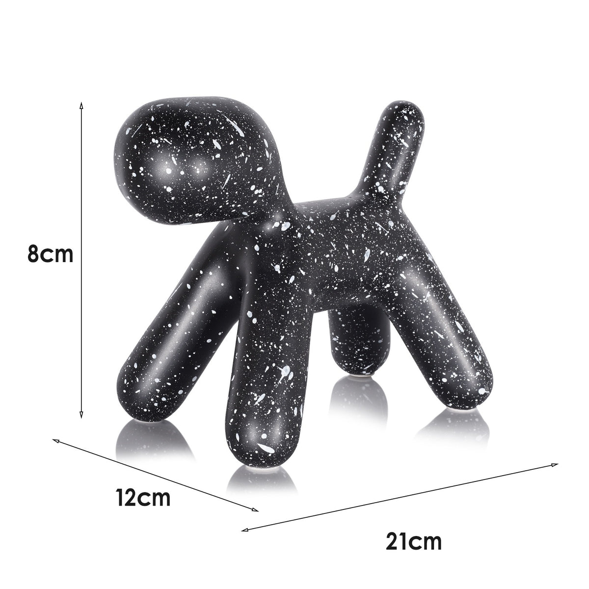 Small Spotted Dog Resin Home Decoration
