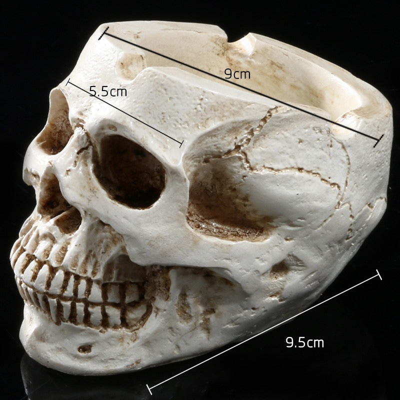 Ashtray Skeleton Personalized Home Decoration Resin Skeleton