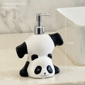 Panda Drainage Soap Dish Creative Soap Holder Rack for Bathroom and Toilet, Non-Water Accumulation Soap Tray Stand, Home Decor Accessory