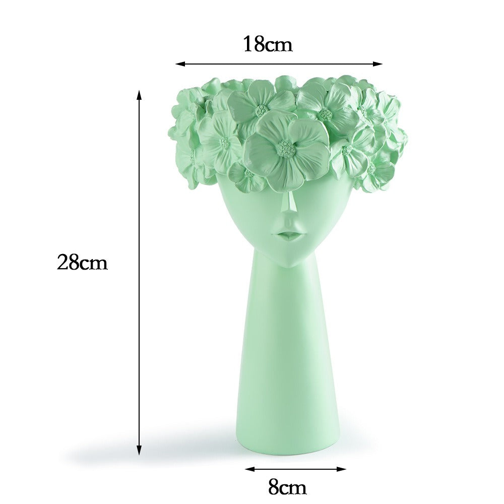 Home minimalist succulent flowerpot decorative ornaments