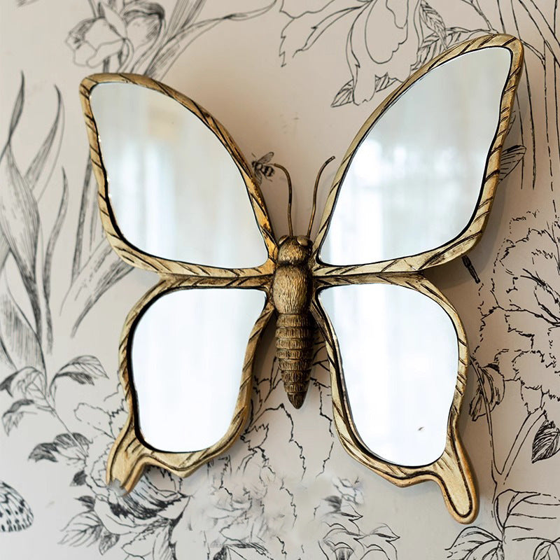 Butterfly Mirror Wall Hanging